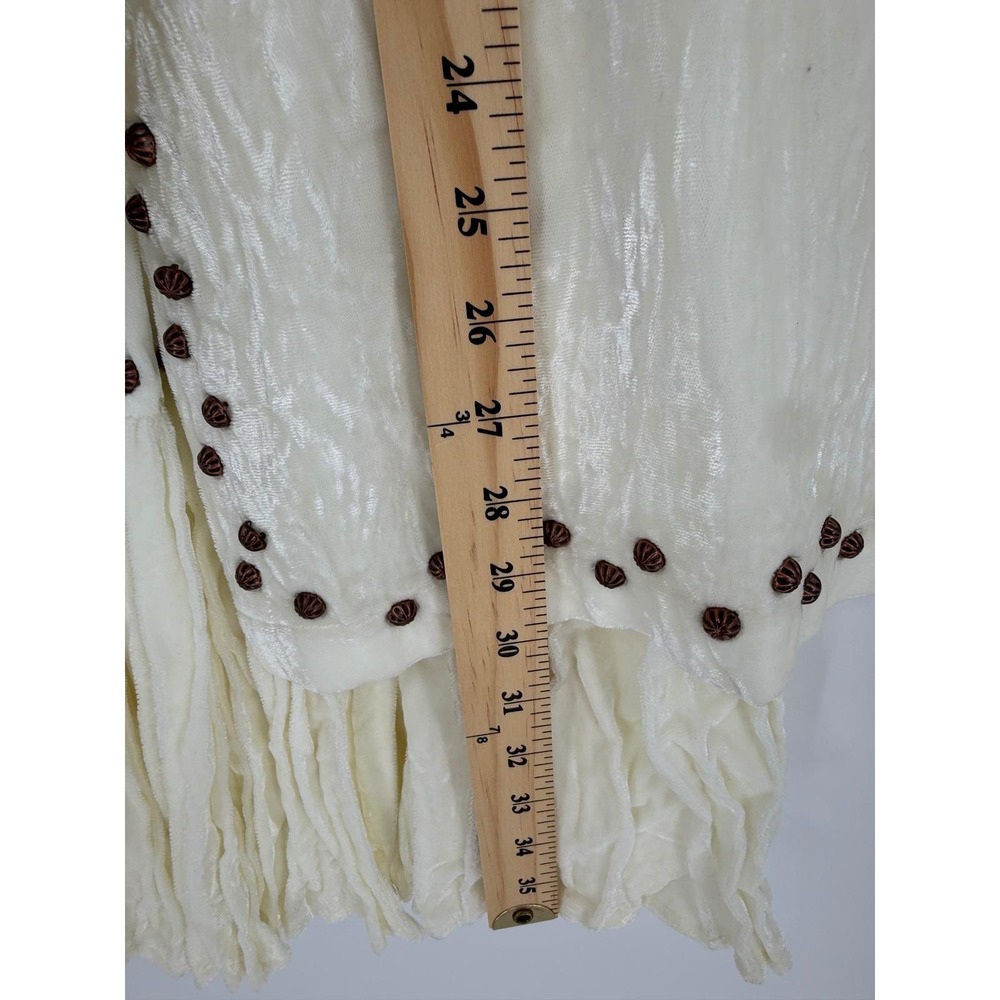 Sedona Stitchery Skirt Set Vintage Cream Studded NWT Southwestern Dead Stock - Picture 7 of 15